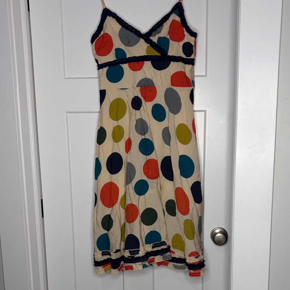 Polka Dot Spaghetti Strap sun Dress